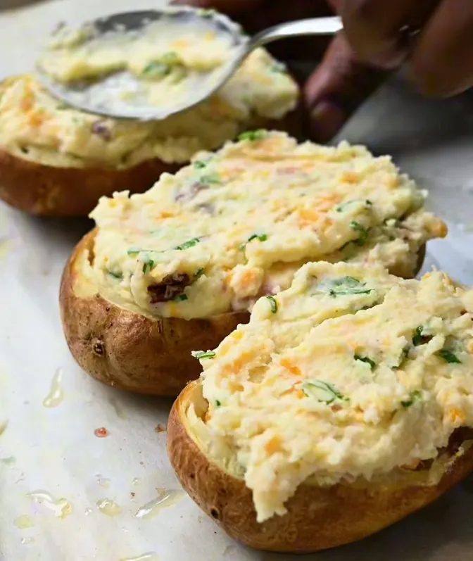 Assemble the Loaded Potatoes