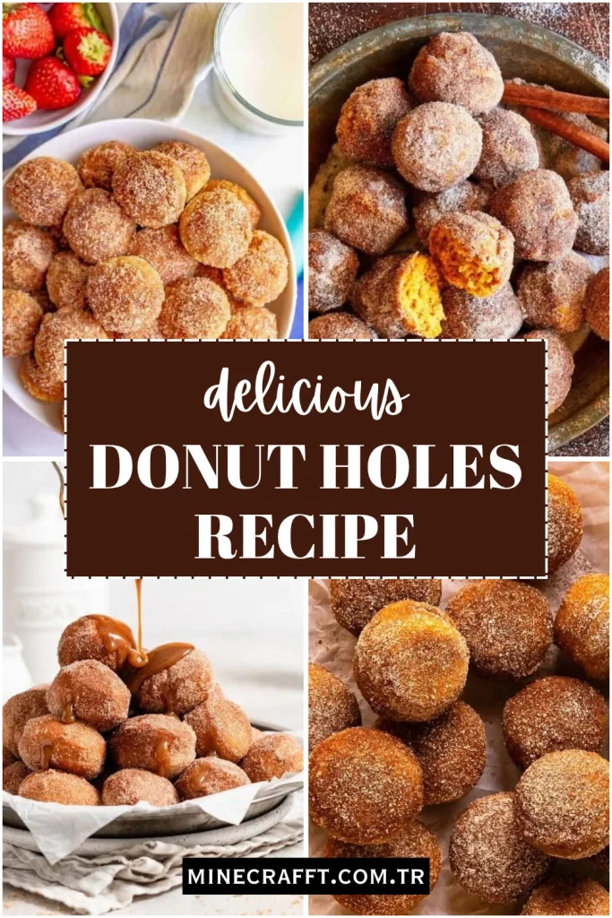 Fluffy Homemade Donut Holes Recipe