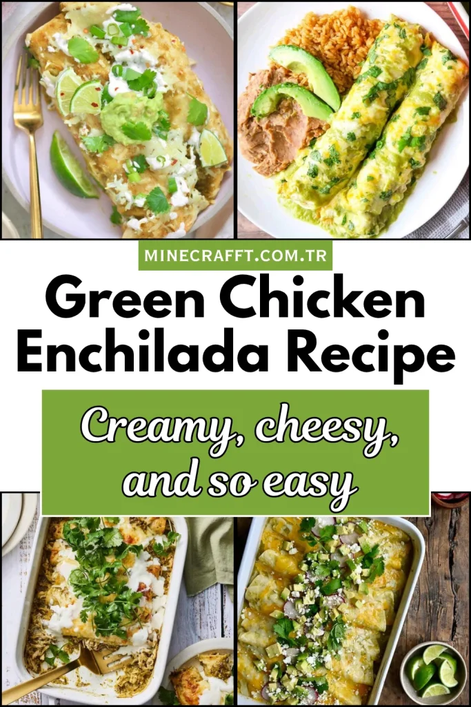Green Chicken Enchiladas