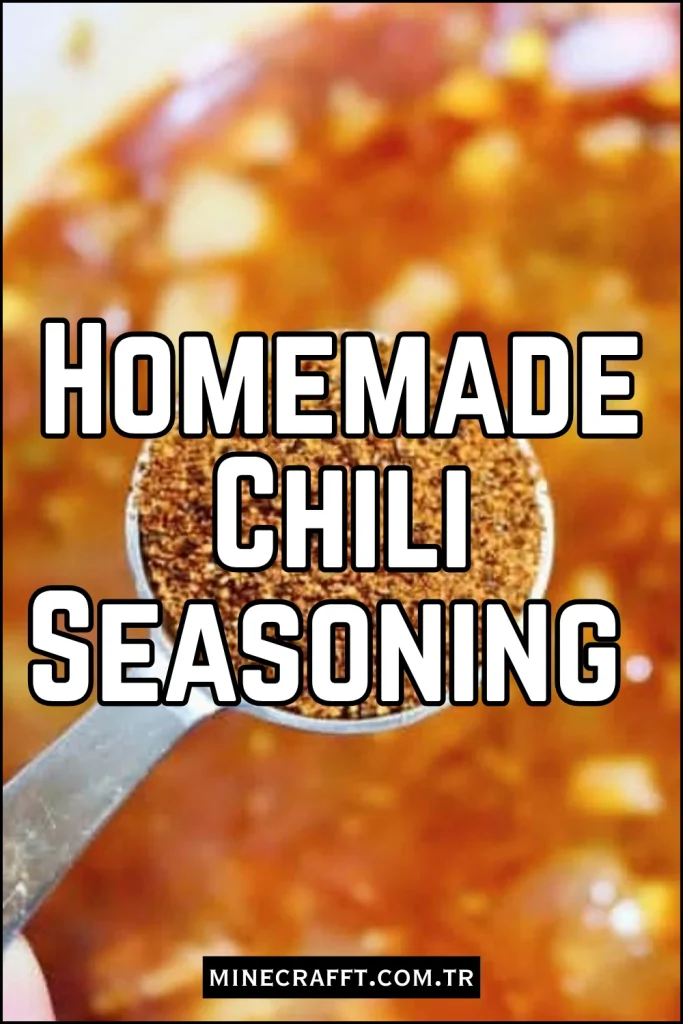 Nutritional Benefits of Homemade Chili Seasoning