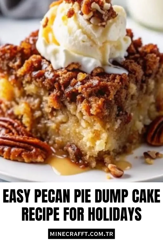 Pecan Pie Dump Cake