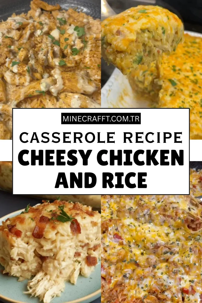 Cheesy Chicken and Rice Casserole