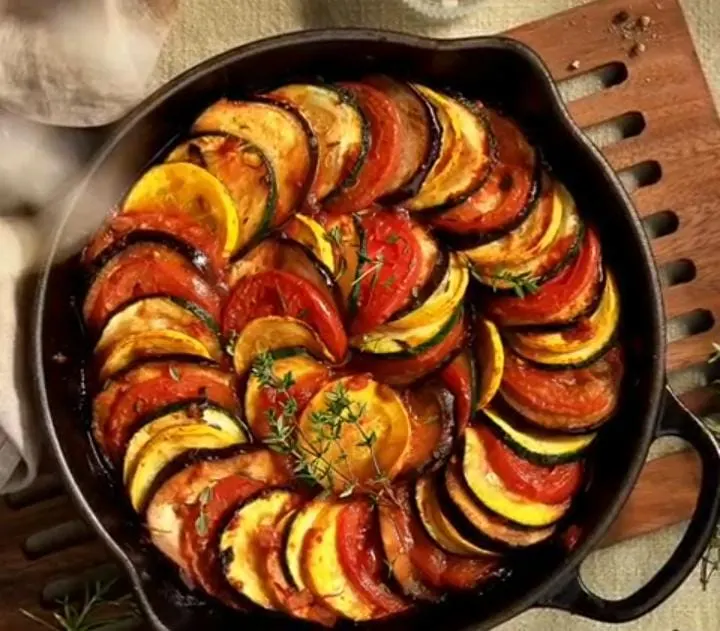 Protein-Enhanced Ratatouille with Chickpeas or Chicken