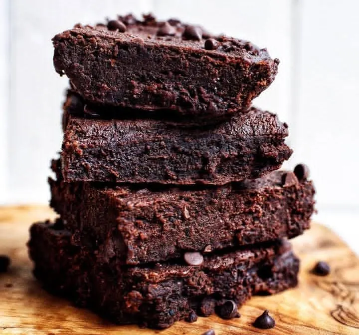 Vegan Dark Chocolate Black Bean Brownies