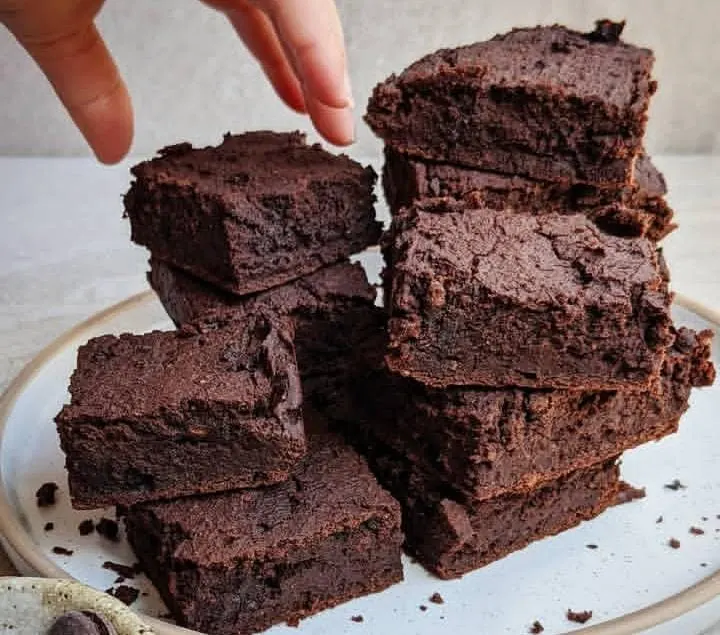 Peanut Butter Swirl Black Bean Brownies