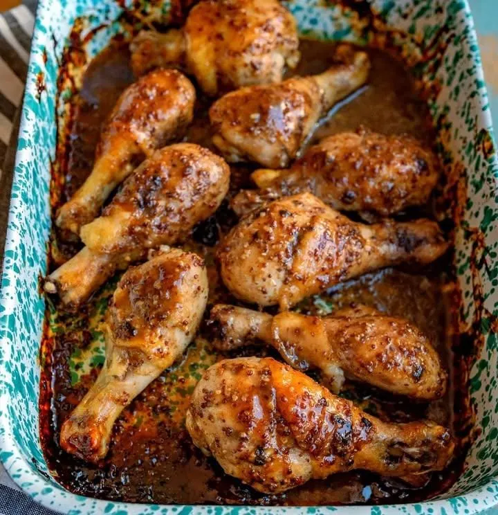 Lemon Herb Baked Chicken Legs