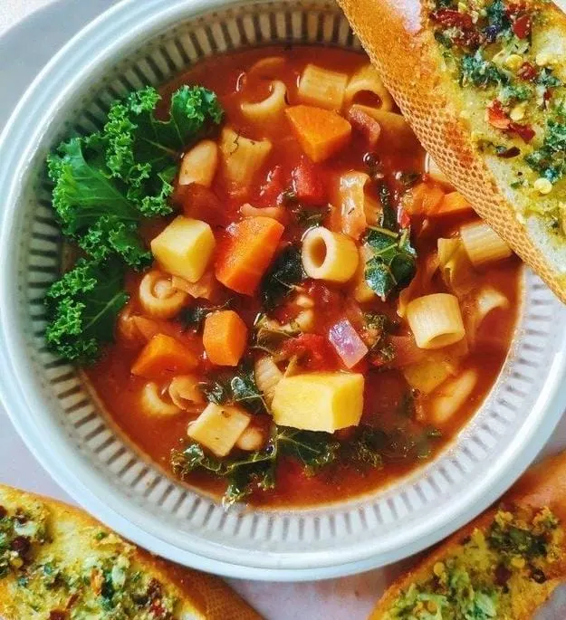 Italian Sausage Winter Minestrone