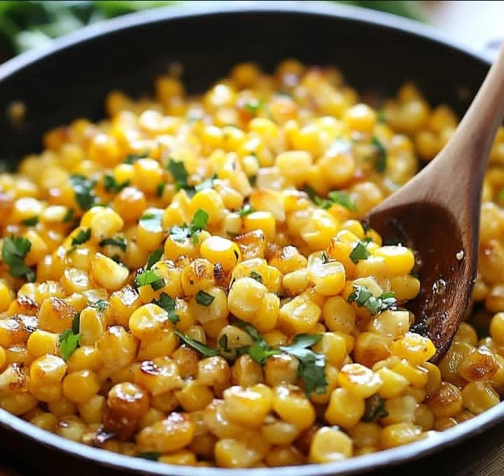 Honey Butter Skillet Corn Recipe