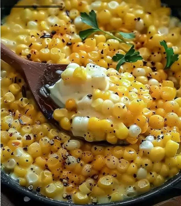 Spicy Honey Butter Skillet Corn