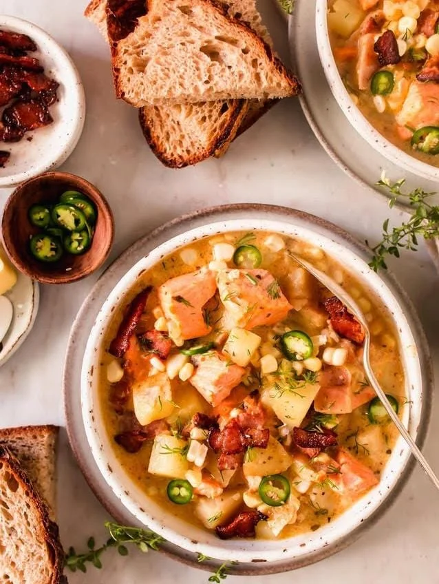 Creamy Dill Salmon Chowder