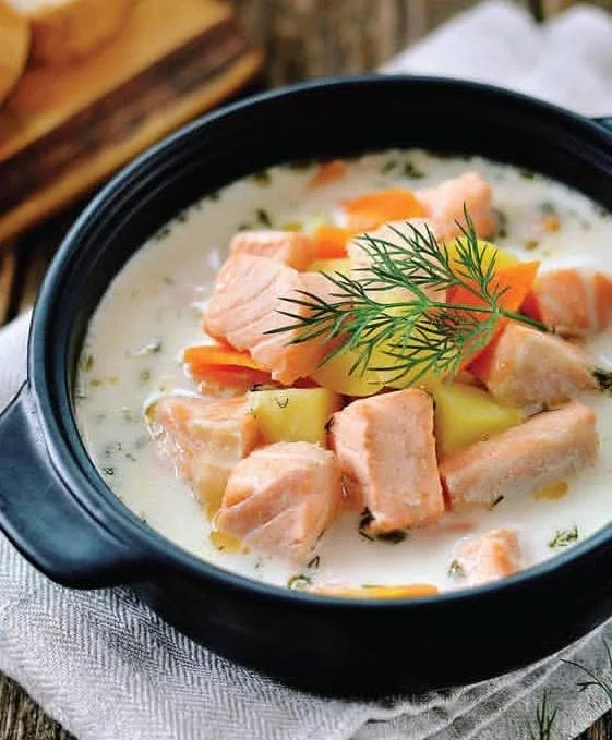 Prepare Salmon Chowder