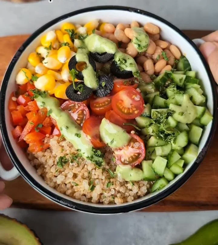 Quinoa Veggie Protein Bowl