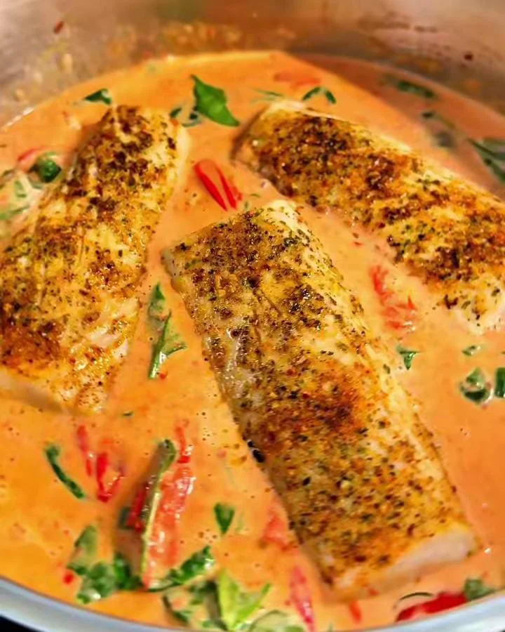 One-Pan Tuscan Cream Salmon