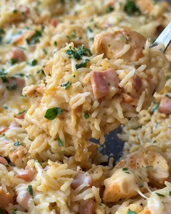 Cheesy Chicken and Rice