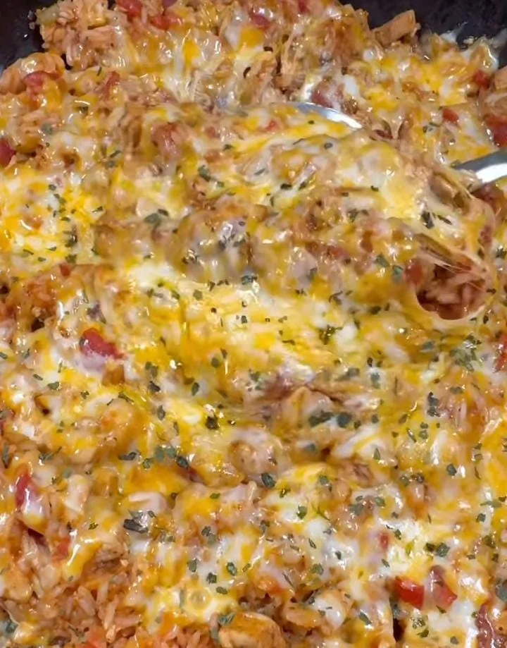 Cheesy Chicken and Rice