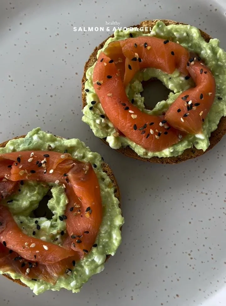 Avocado Lox Bagel