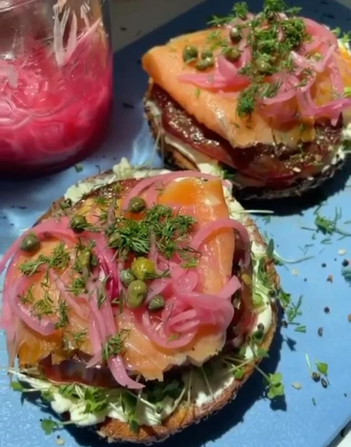 Prepare the Lox Bagel