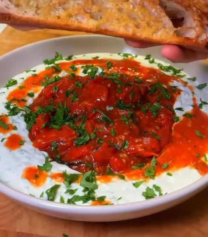Creamy Tomato Yogurt Sauce
