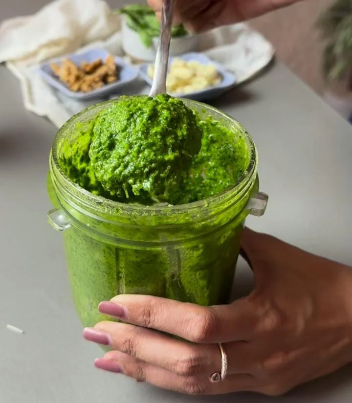 Light Basil Pesto Sauce