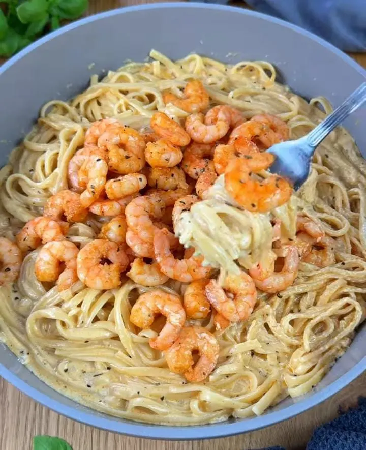 Shrimp Alfredo