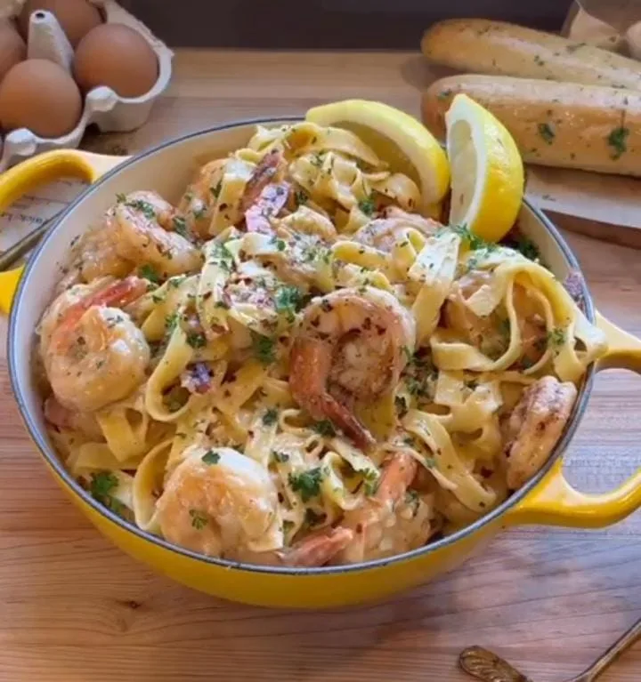 Shrimp Alfredo