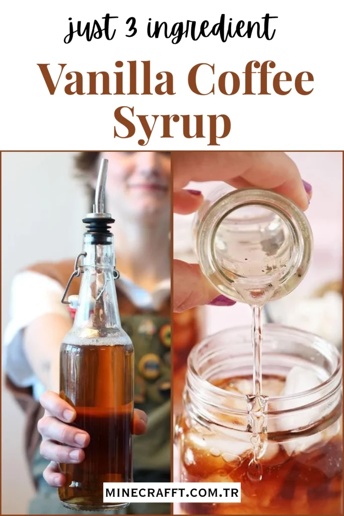 Ultimate Homemade Vanilla Coffee Syrup