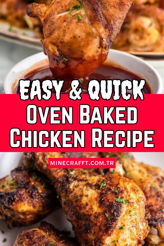 Main Ingredients for Oven-Baked Chicken Legs