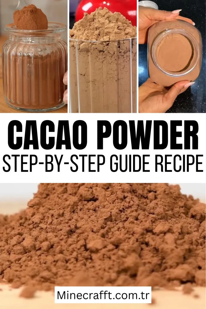 Cacao Powder Recipe