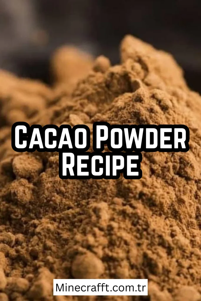 What Cocoa Powder Contributes