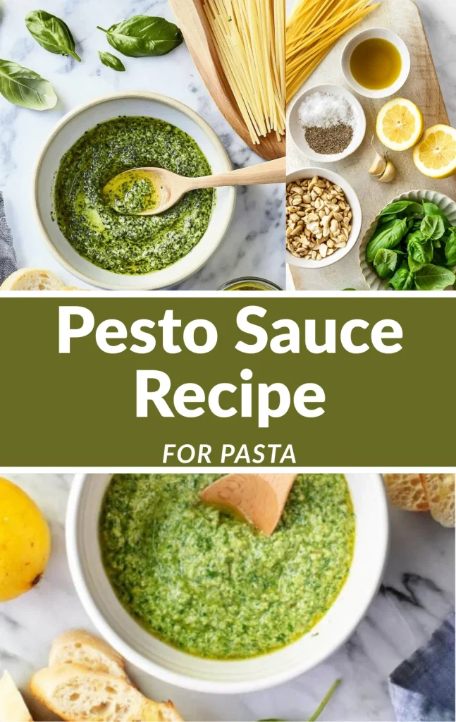 Easy Creamy Pesto Sauce Recipe