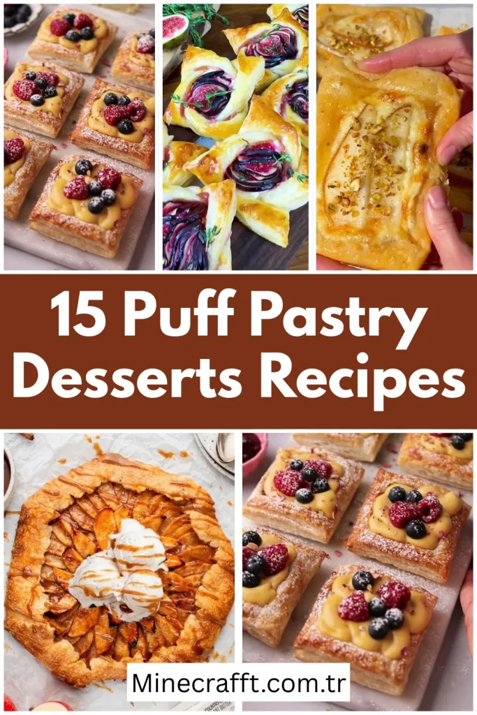 Puff Pastry Dessert Recipes
