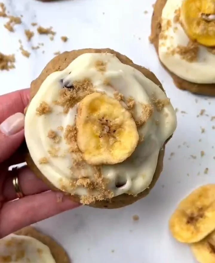 Peanut Butter Banana Cookies