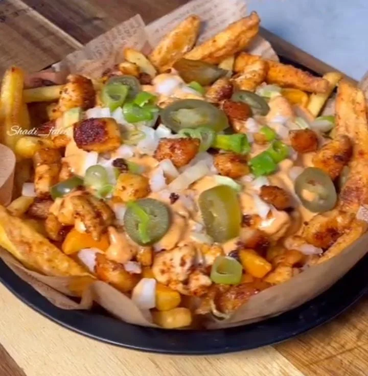 BBQ Pulled Pork Loaded Fries