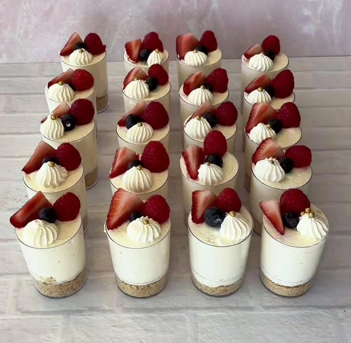 Greek Yogurt Honey Parfait Cups