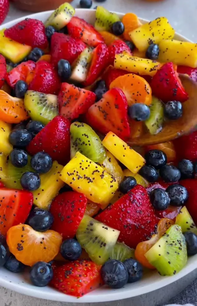 Honey-Lime Fruit Salad Cups
