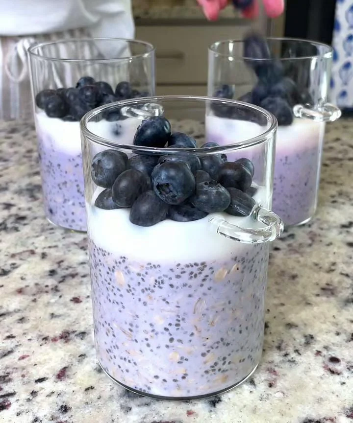 Blueberry Coconut Overnight Oats