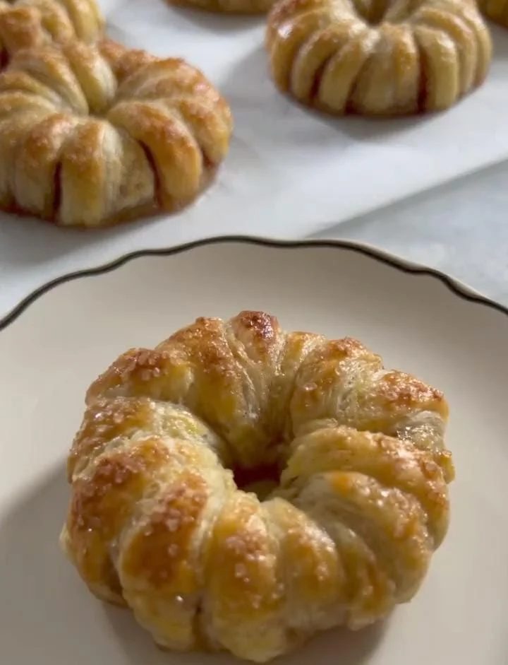 Baked Cinnamon Apple Rings 