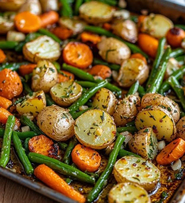 Crispy Paprika and Onion Roasted Potatoes