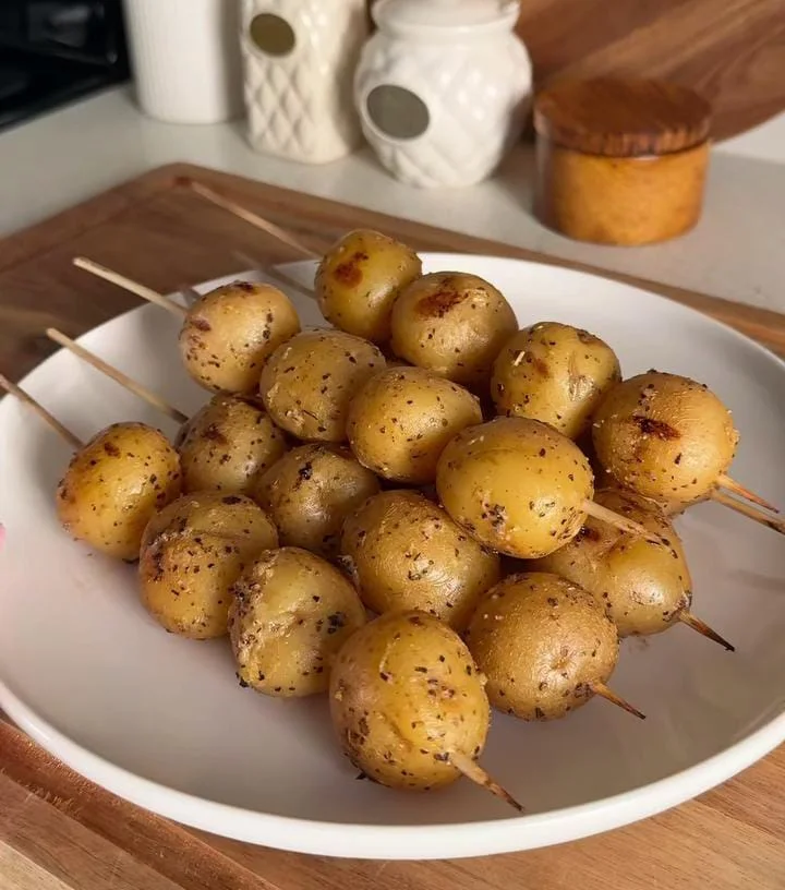 Lemon Pepper Roasted Baby Potatoes