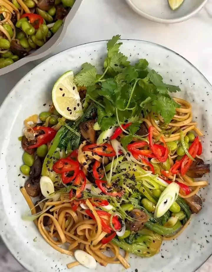 Udon Noodle Stir-Fry