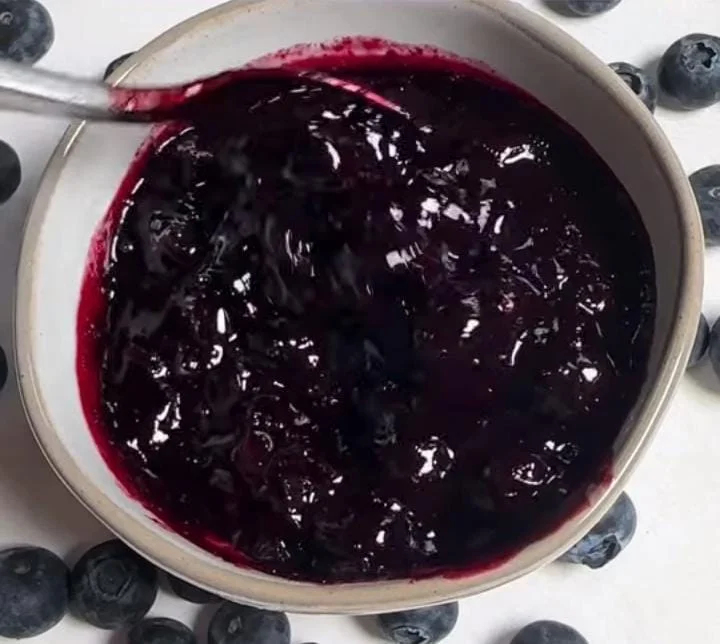 Quick Blueberry Compote