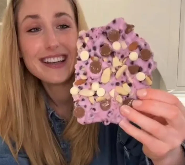 Yogurt Blueberry Bark