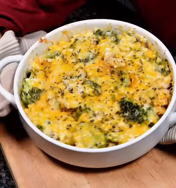 Chicken, Broccoli & Brown Rice Casserole 