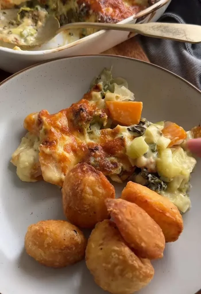 Beef, Quinoa & Veggie Casserole