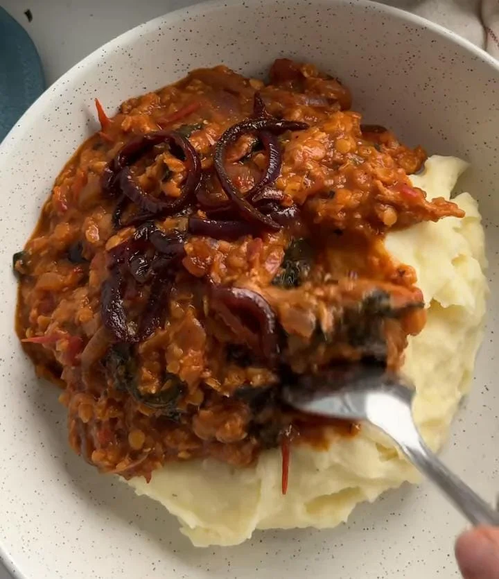 Lentil & Kale Comfort Bake