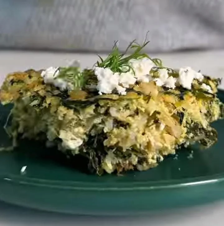Spinach, Feta & Quinoa Bake