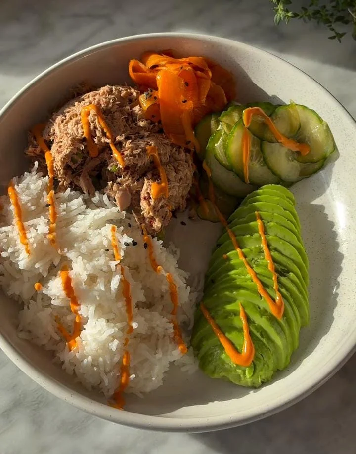 Spicy Korean-Inspired Tuna Rice Bowl