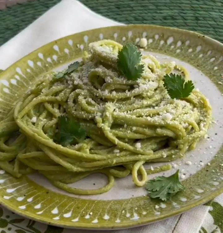 Green Spaghetti Recipe Mexican
