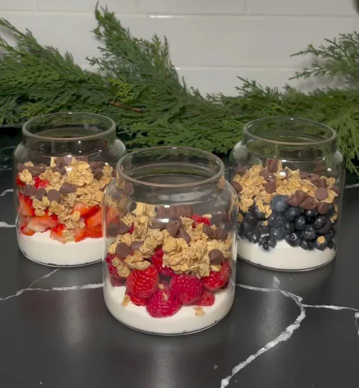 Yogurt Fruit Parfait Pops