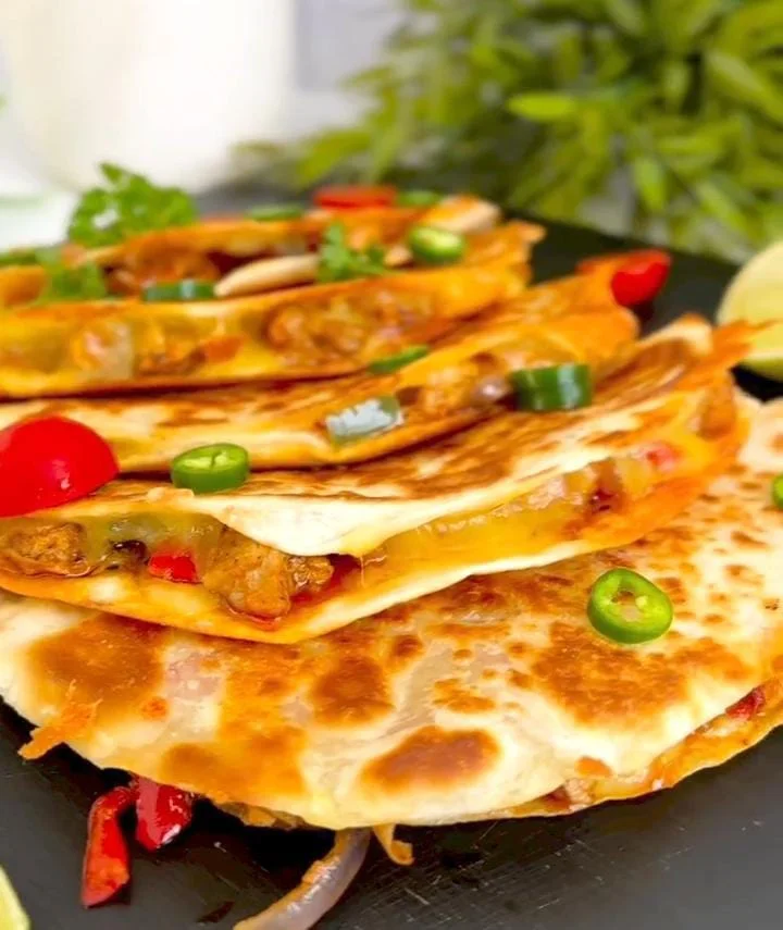 Cheesy Veggie Quesadilla